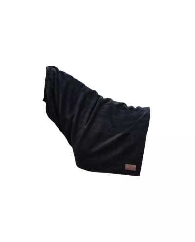 Heavy Fleece Horse Scarf Black 